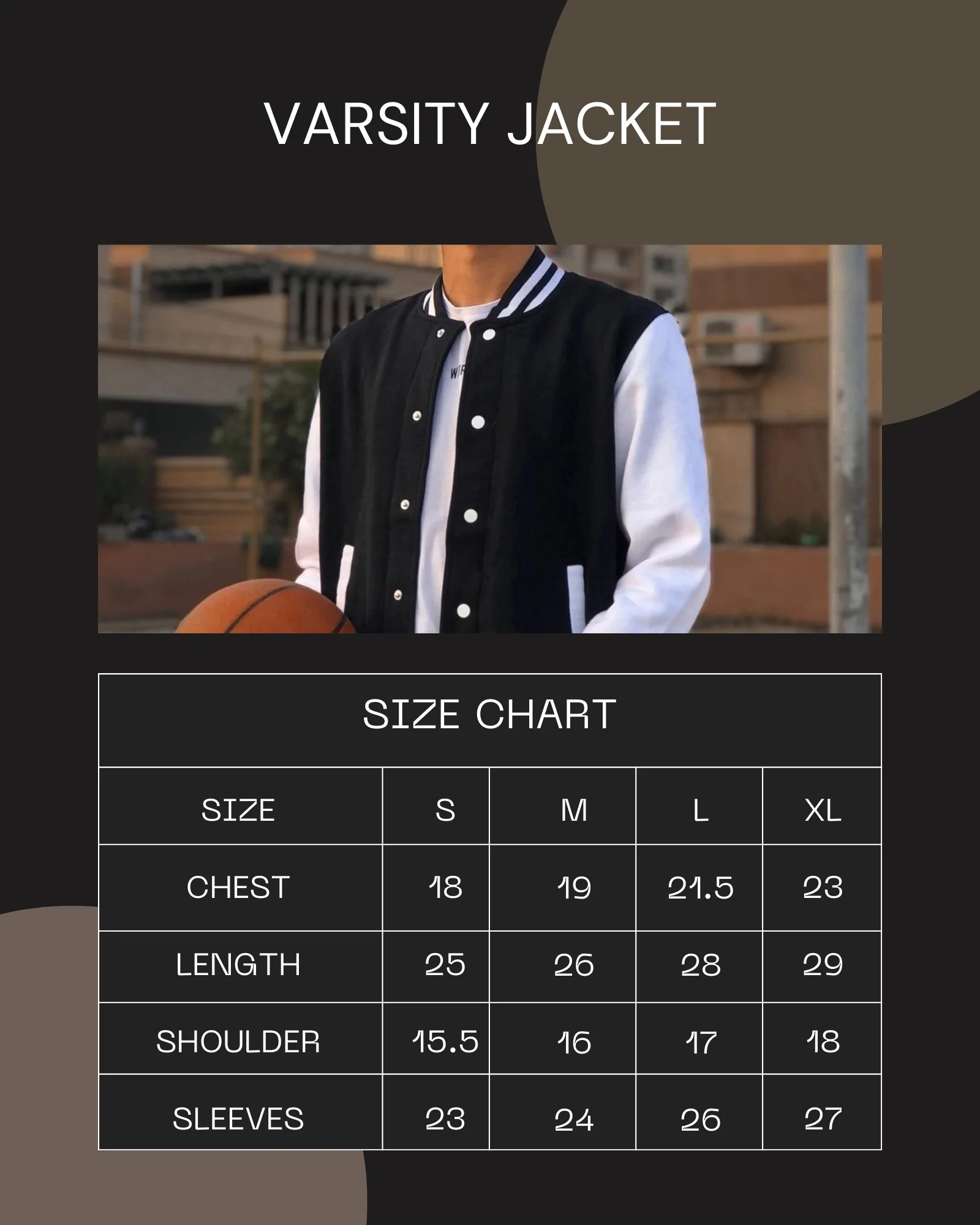 Black Varsity Jacket - Image 5